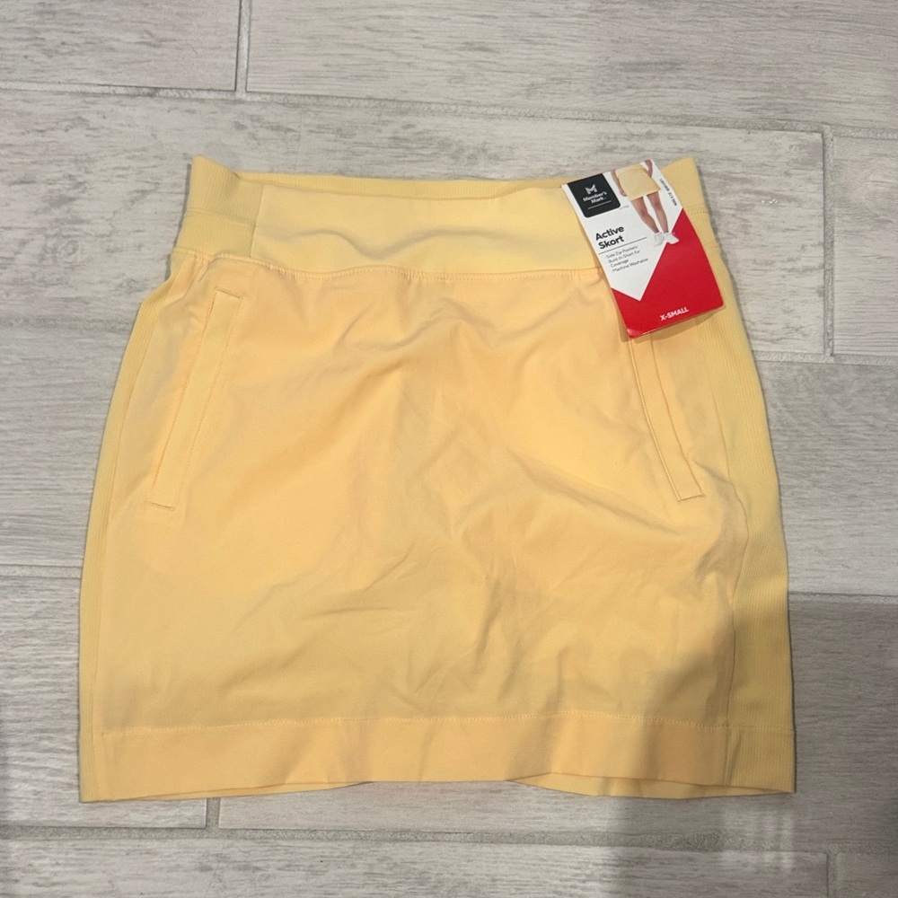 Women's Active Short Skort in Pastel Yellow by Marmot